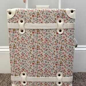 Olli Ella Girls "See Ya" Suitcase in Floral